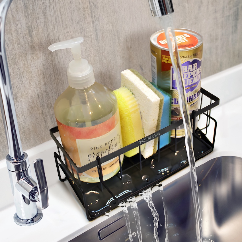 All-In-One Easy Drain Sink Caddy Header Image